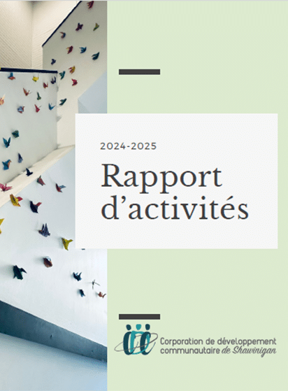 Rapport d'activités CDC Shawinigan 2022 - 2023
